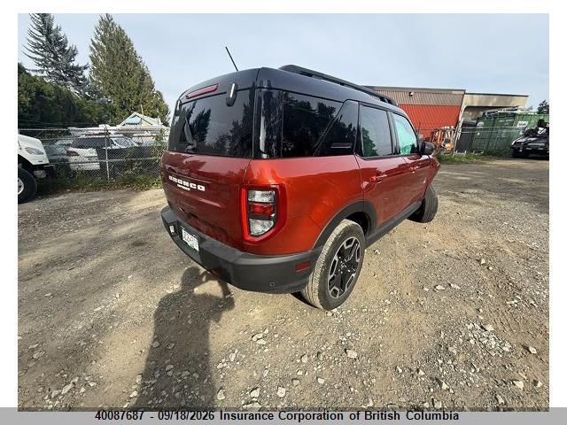 Aukcja sprzedaży 2024 Ford Bronco Sport Outer Banks, vin: 3FMCR9C6XRRF26328, numer aukcji: 40087687