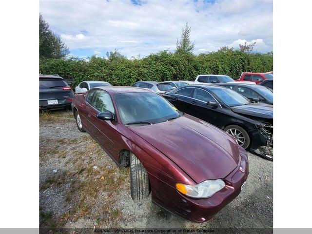 2001 Chevrolet Monte Carlo Ls მანქანა იყიდება აუქციონზე, vin: 2G1WW12E519324469, აუქციონის ნომერი: 40087696