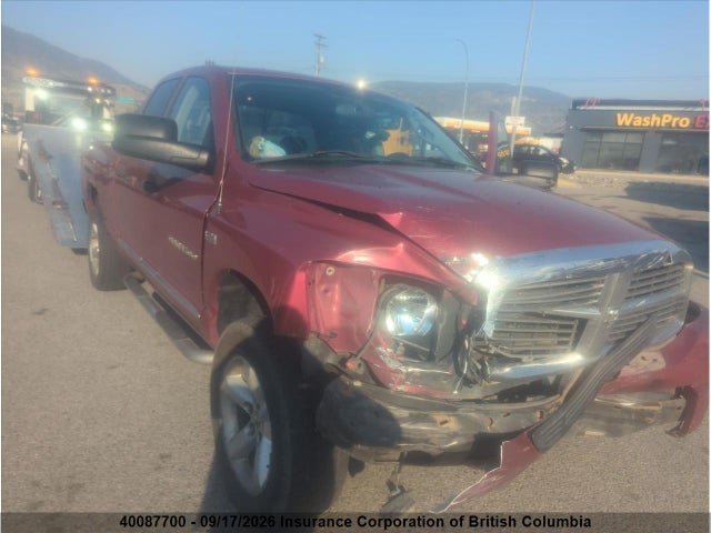 40087700 :رقم المزاد ، 1D7HU18296S690997 vin ، 2006 Dodge Ram 1500 St/slt مزاد بيع