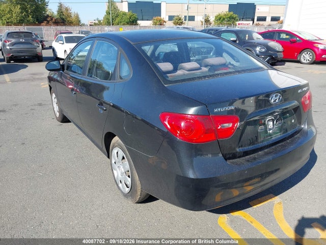 2009 Hyundai Elantra Gls/se მანქანა იყიდება აუქციონზე, vin: KMHDU45D69U590201, აუქციონის ნომერი: 40087702