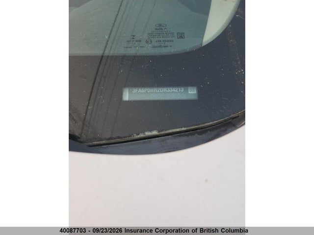 Продажа на аукционе авто 2013 Ford Fusion Se, vin: 3FA6P0HR2DR334213, номер лота: 40087703