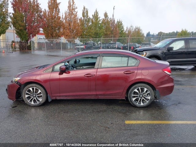 40087707 :رقم المزاد ، 2HGFB2E51EH030438 vin ، 2014 Honda Civic مزاد بيع