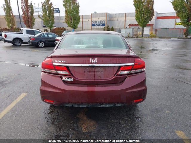 40087707 :رقم المزاد ، 2HGFB2E51EH030438 vin ، 2014 Honda Civic مزاد بيع