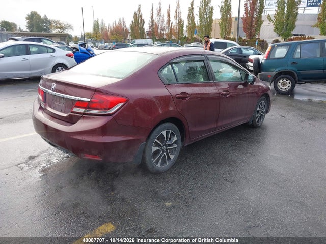 40087707 :رقم المزاد ، 2HGFB2E51EH030438 vin ، 2014 Honda Civic مزاد بيع