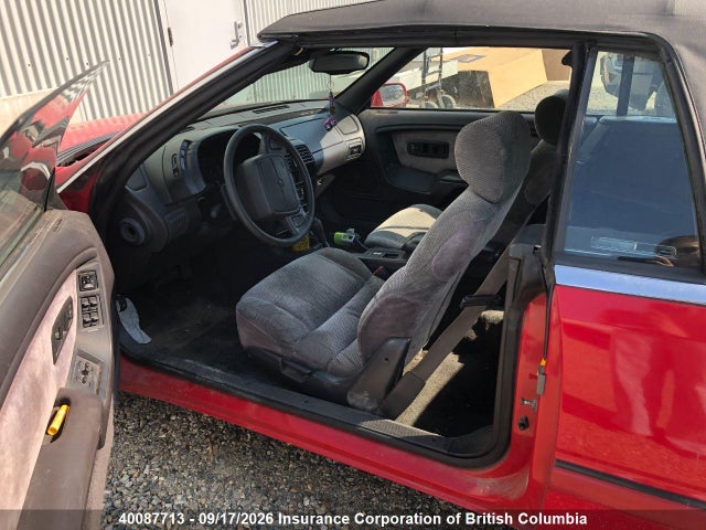 40087713 :رقم المزاد ، 1C3EU4530RF308076 vin ، 1994 Chrysler Lebaron Gtc/lx مزاد بيع