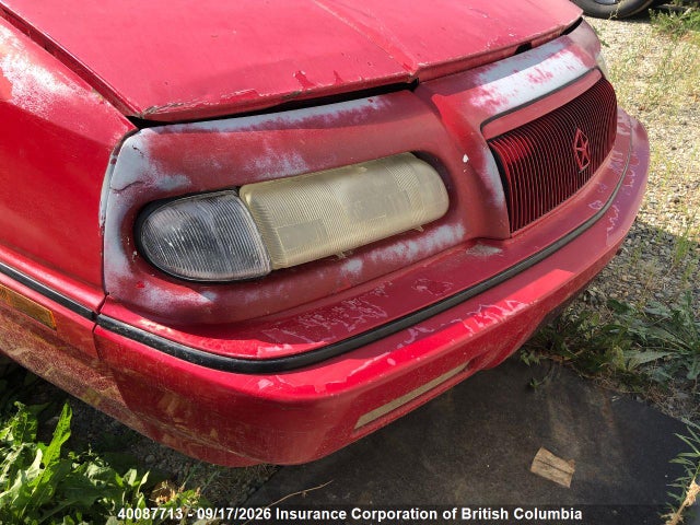 40087713 :رقم المزاد ، 1C3EU4530RF308076 vin ، 1994 Chrysler Lebaron Gtc/lx مزاد بيع