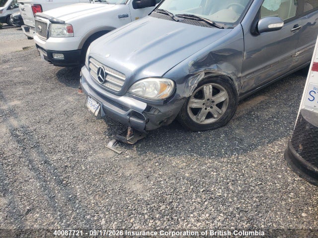 Aukcja sprzedaży 2005 Mercedes-benz Ml 350 Classic 4matic/elegance 4matic/se 4matic, vin: 4JGAB57E15A559213, numer aukcji: 40087721