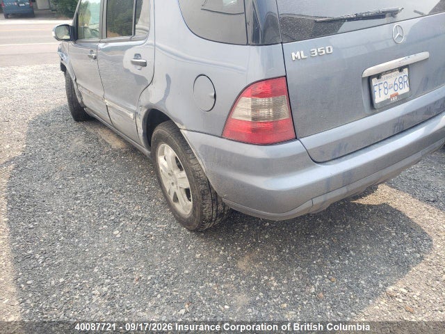 Aukcja sprzedaży 2005 Mercedes-benz Ml 350 Classic 4matic/elegance 4matic/se 4matic, vin: 4JGAB57E15A559213, numer aukcji: 40087721