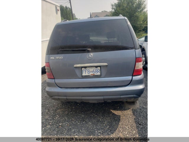 Aukcja sprzedaży 2005 Mercedes-benz Ml 350 Classic 4matic/elegance 4matic/se 4matic, vin: 4JGAB57E15A559213, numer aukcji: 40087721