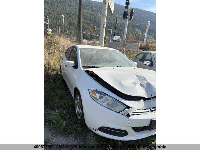 2014 Dodge Dart Se მანქანა იყიდება აუქციონზე, vin: 1C3CDFAAXED773025, აუქციონის ნომერი: 40087735