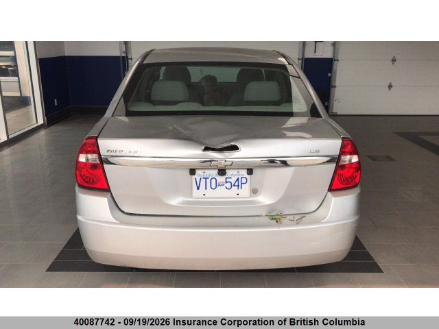 2006 Chevrolet Malibu Ls მანქანა იყიდება აუქციონზე, vin: 1G1ZS51F76F208165, აუქციონის ნომერი: 40087742
