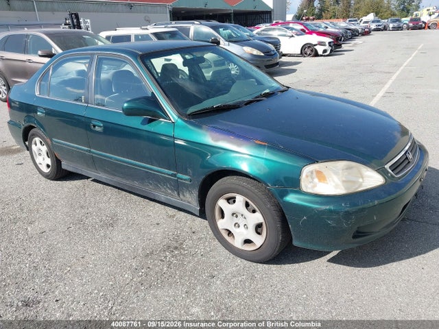 Aukcja sprzedaży 1999 Honda Civic, vin: JHMEJ6680XS800457, numer aukcji: 40087761