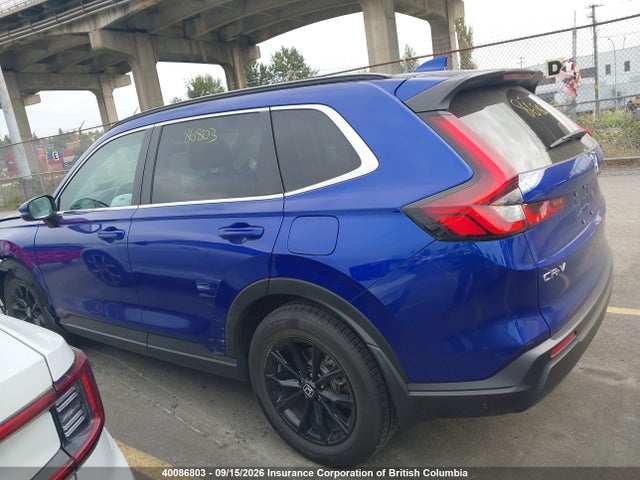 2025 Honda Cr-v Sport მანქანა იყიდება აუქციონზე, vin: 2HKRS4H50SH118631, აუქციონის ნომერი: 40086803