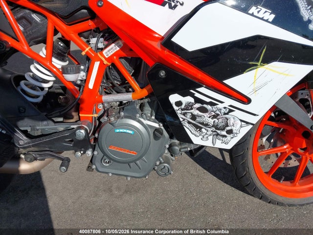 Продажа на аукционе авто 2017 Ktm 390 Duke, vin: MD2JYJ403HC270759, номер лота: 40087806