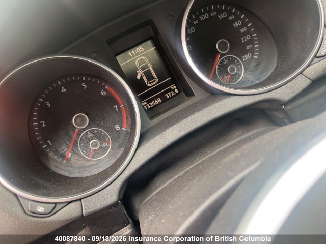 40087840 :رقم المزاد ، WVWEV7AJ6BW317319 vin ، 2011 Volkswagen Gti مزاد بيع