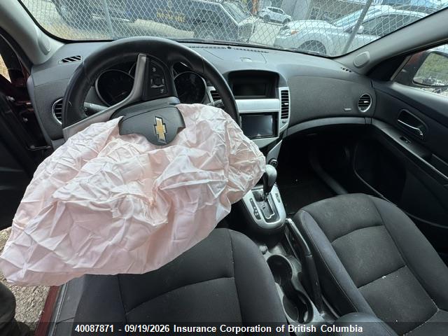 Продажа на аукционе авто 2012 Chevrolet Cruze, vin: 1G1PG5SC3C7399893, номер лота: 40087871
