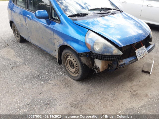 2007 Honda Fit მანქანა იყიდება აუქციონზე, vin: JHMGD37427S819635, აუქციონის ნომერი: 40087902