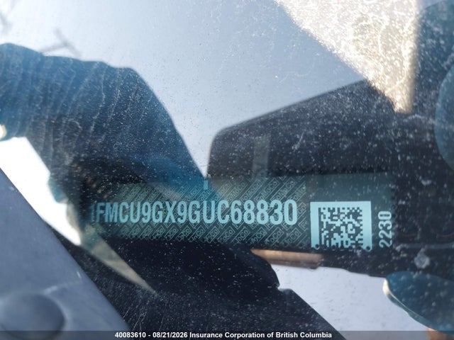 Aukcja sprzedaży 2016 Ford Escape Se, vin: 1FMCU9GX9GUC68830, numer aukcji: 40083610