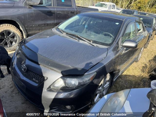 Aukcja sprzedaży 2009 Toyota Corolla Xrs, vin: 2T1BE40E89C019976, numer aukcji: 40087917
