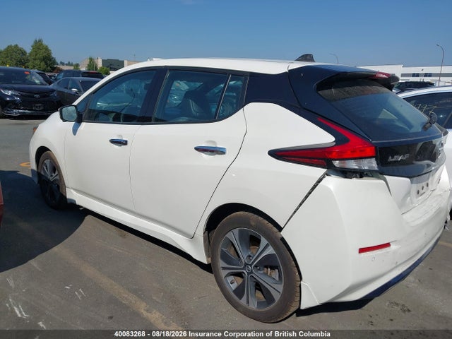 40083268 :رقم المزاد ، 1N4BZ1DP8LC303502 vin ، 2020 Nissan Leaf Sl Plus مزاد بيع