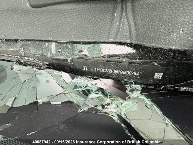Honda Accord Touring 2019 1HGCV2F96KA800784 Image 14