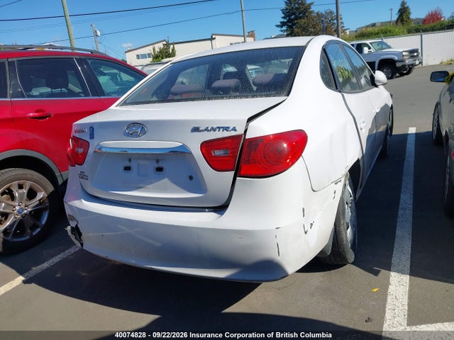 40074828 :رقم المزاد ، KMHDU4BD2AU028479 vin ، 2010 Hyundai Elantra Blue/gls/se مزاد بيع
