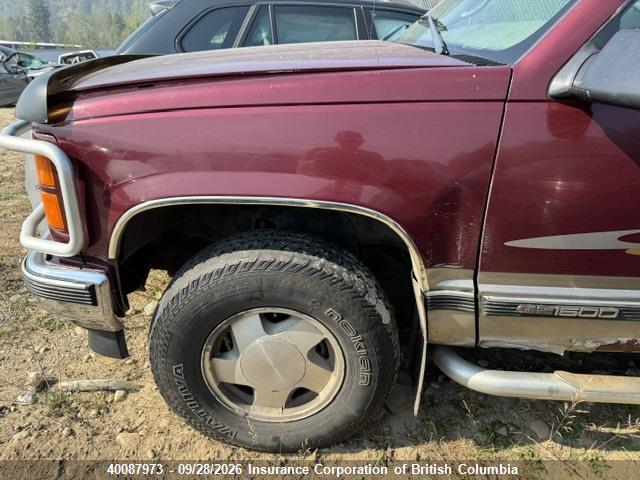40087973 :رقم المزاد ، 2GTEK19R6W1531627 vin ، 1998 Gmc Sierra K1500 مزاد بيع