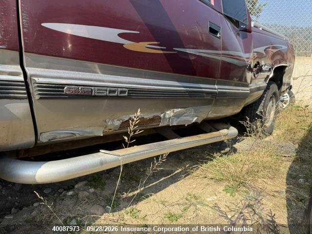 40087973 :رقم المزاد ، 2GTEK19R6W1531627 vin ، 1998 Gmc Sierra K1500 مزاد بيع
