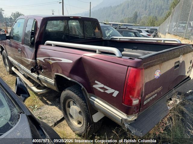 40087973 :رقم المزاد ، 2GTEK19R6W1531627 vin ، 1998 Gmc Sierra K1500 مزاد بيع