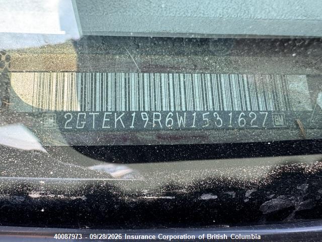 40087973 :رقم المزاد ، 2GTEK19R6W1531627 vin ، 1998 Gmc Sierra K1500 مزاد بيع