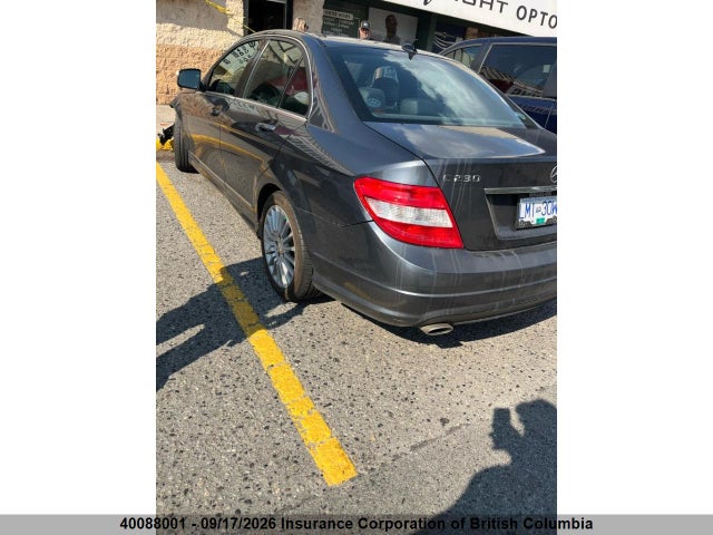 2008 Mercedes-benz C 230 4mati მანქანა იყიდება აუქციონზე, vin: WDDGF85X88F128017, აუქციონის ნომერი: 40088001