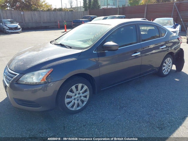 40088016 :رقم المزاد ، 3N1AB7AP5EL650264 vin ، 2014 Nissan Sentra S/sv/sr/sl مزاد بيع