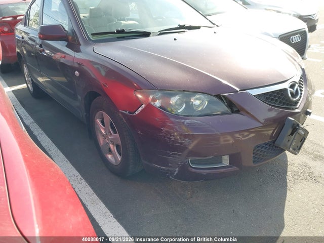 Aukcja sprzedaży 2007 Mazda 3 I, vin: JM1BK32F871717708, numer aukcji: 40088017