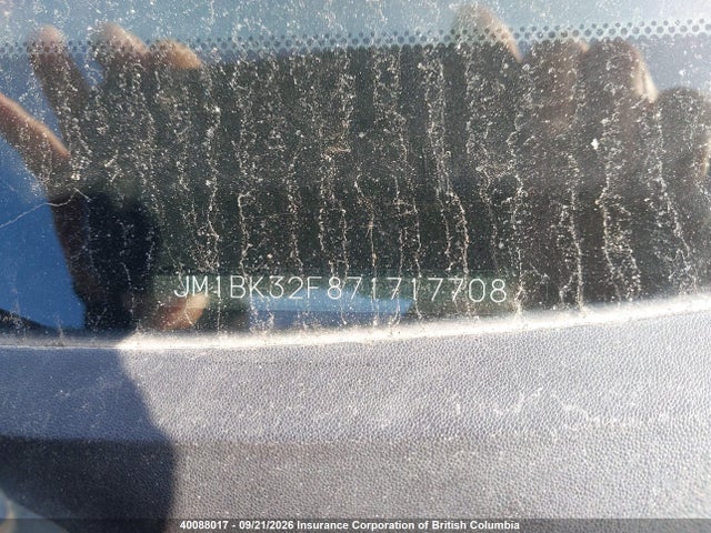 Aukcja sprzedaży 2007 Mazda 3 I, vin: JM1BK32F871717708, numer aukcji: 40088017