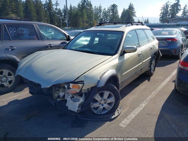 2005 Subaru Legacy Outback 2.5i Limited მანქანა იყიდება აუქციონზე, vin: 4S4BP62C257382329, აუქციონის ნომერი: 40085992
