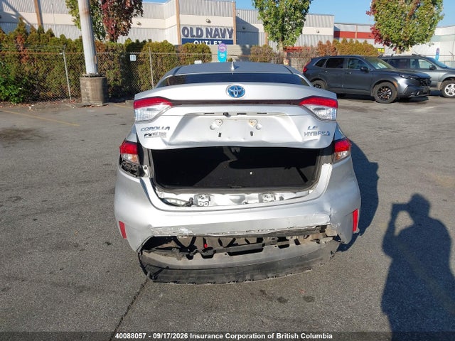 Auction sale of the 2023 Toyota Corolla Hybrid Le, vin: JTDBDMHE9PJ000569, lot number: 40088057