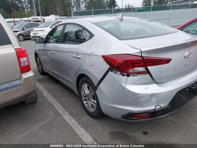 2019 Hyundai Elantra Sel/value/limited მანქანა იყიდება აუქციონზე, vin: KMHD84LF8KU822506, აუქციონის ნომერი: 40088063