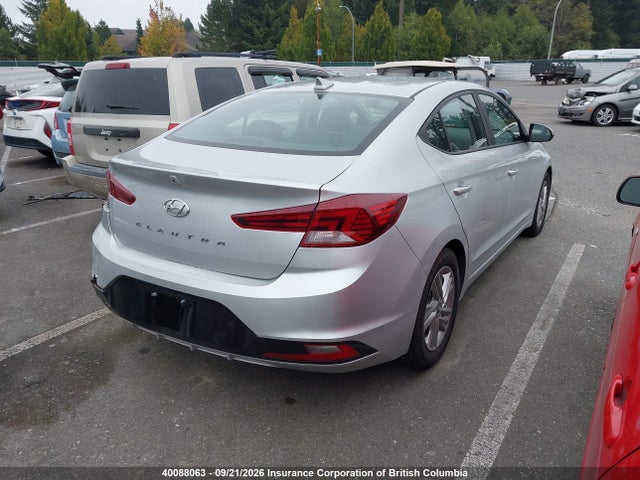 Auction sale of the 2019 Hyundai Elantra Sel/value/limited, vin: KMHD84LF8KU822506, lot number: 40088063