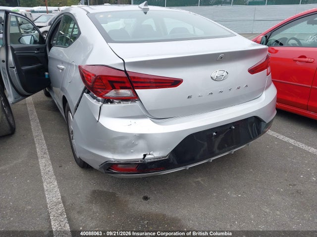 Auction sale of the 2019 Hyundai Elantra Sel/value/limited, vin: KMHD84LF8KU822506, lot number: 40088063