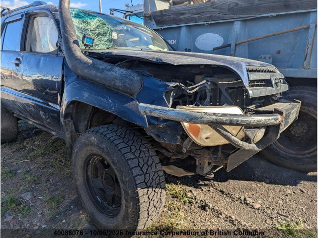 2005 Toyota 4runner Limited მანქანა იყიდება აუქციონზე, vin: JTEBT17R158022166, აუქციონის ნომერი: 40088076