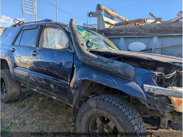 40088076 :رقم المزاد ، JTEBT17R158022166 vin ، 2005 Toyota 4runner Limited مزاد بيع