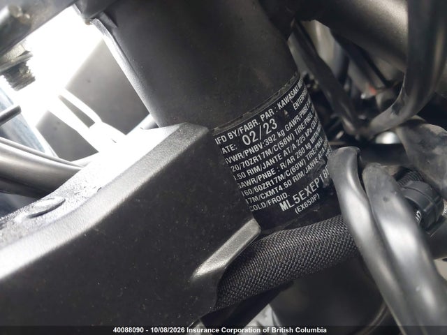 Kawasaki Ex650 P 2023 ML5EXEP18PDA99616 Image 13