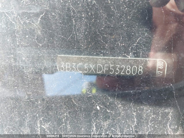 40086218 :رقم المزاد ، WBA3B3C5XDF532808 vin ، 2013 Bmw 328i Xdrive/xdrive Classic Line مزاد بيع