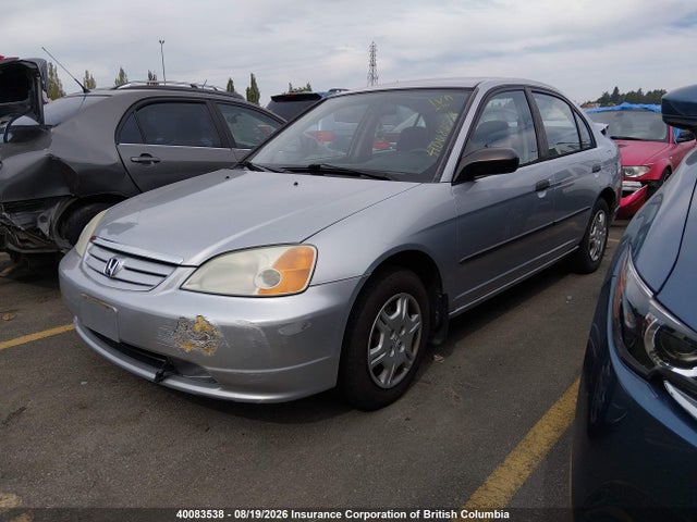 Aukcja sprzedaży 2001 Honda Civic Dx, vin: 2HGES16251H921675, numer aukcji: 40083538