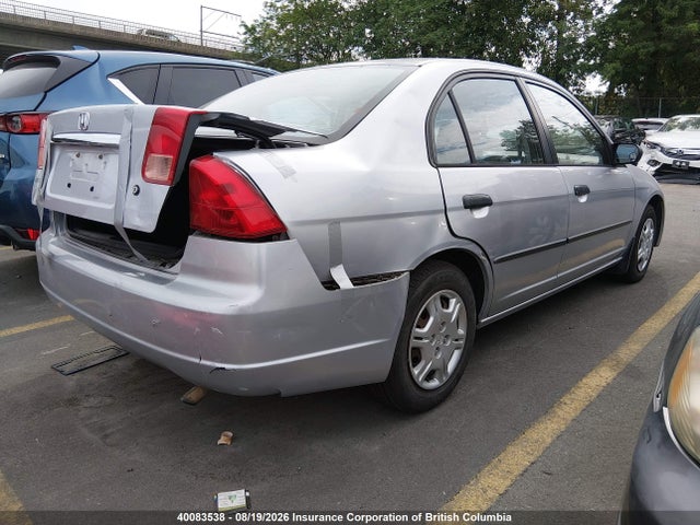 Aukcja sprzedaży 2001 Honda Civic Dx, vin: 2HGES16251H921675, numer aukcji: 40083538