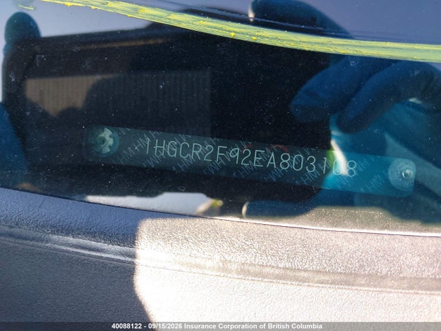 1HGCR2F92EA803108 Honda Accord Touring