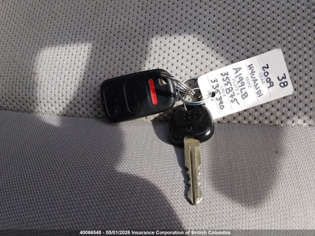 Продажа на аукционе авто 2009 Hyundai Accent Gls, vin: KMHCN45C29U355875, номер лота: 40066548