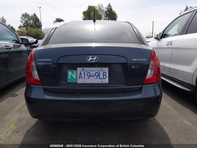 Продажа на аукционе авто 2009 Hyundai Accent Gls, vin: KMHCN45C29U355875, номер лота: 40066548