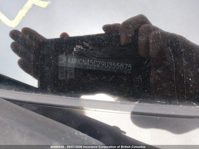 Продажа на аукционе авто 2009 Hyundai Accent Gls, vin: KMHCN45C29U355875, номер лота: 40066548