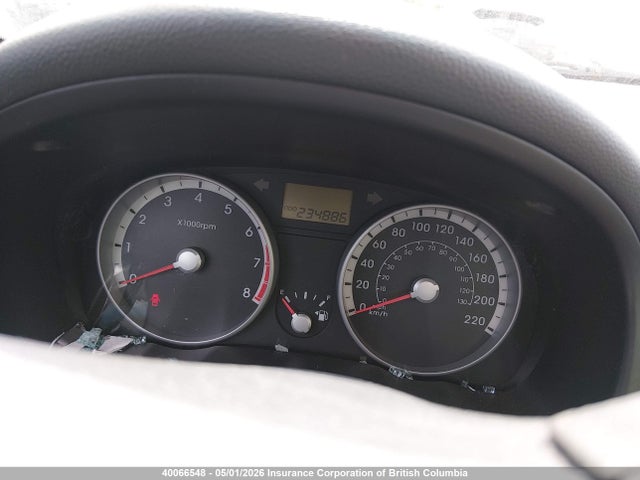 Продажа на аукционе авто 2009 Hyundai Accent Gls, vin: KMHCN45C29U355875, номер лота: 40066548